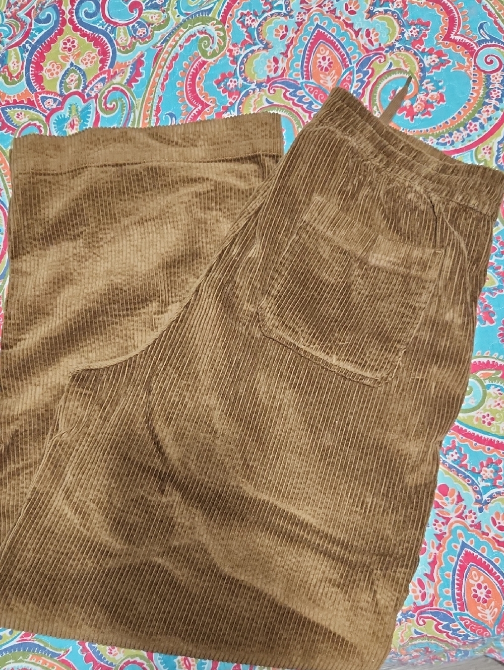Old Navy Brown Corduroy Wide-Leg Pants
